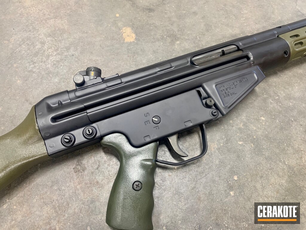 Hk G3 Cerakoted Using Graphite Black 1