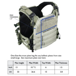 agilite k19 3.0 Φορέας Πλακών one size (multicam) (8055.2mtc)