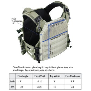 agilite k19 3.0 Φορέας Πλακών one size (multicam) (8055.2mtc)